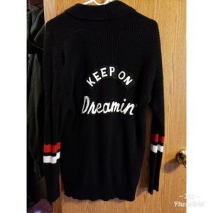 American Eagle cardigan prep preppy M sweater